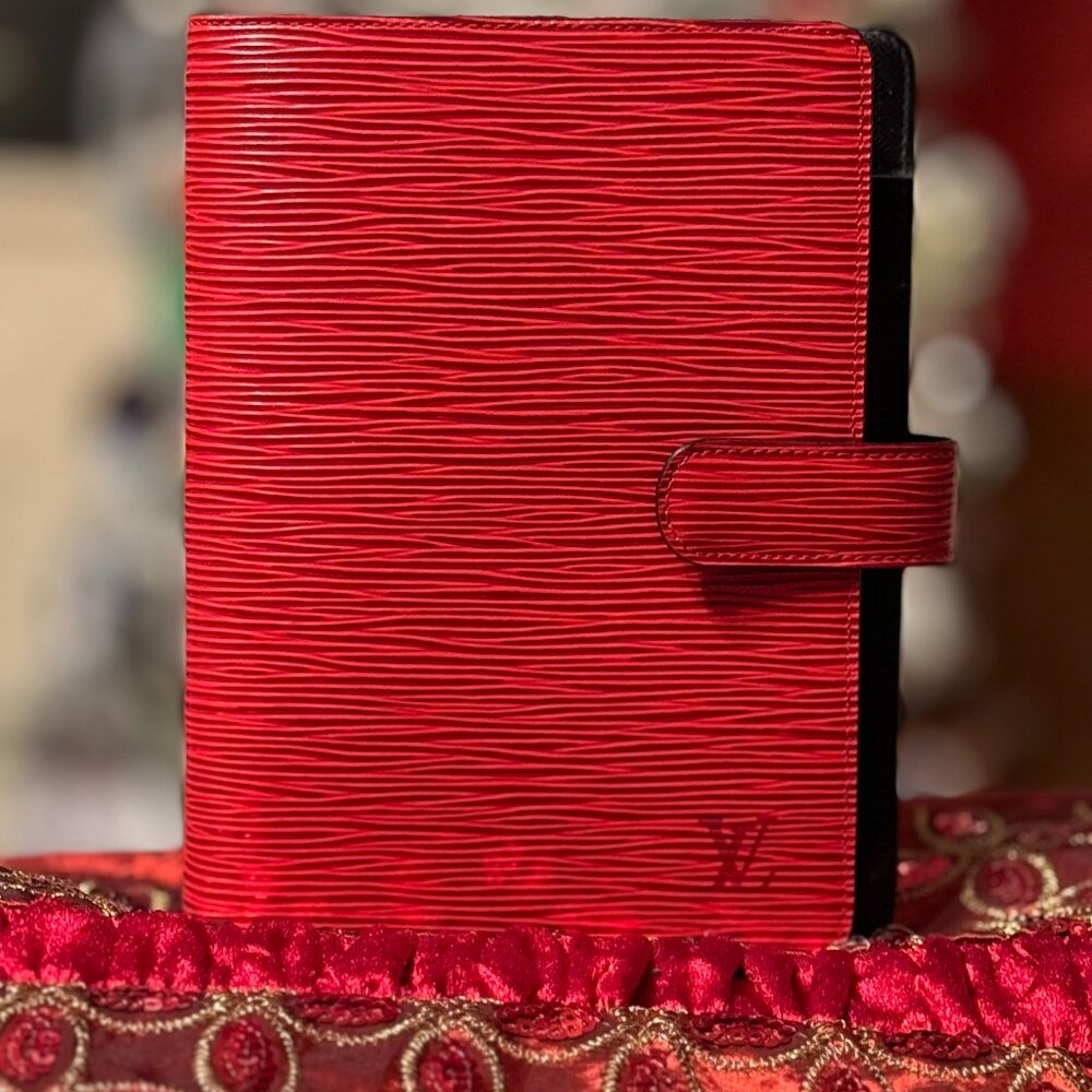 Louis Vuitton Epi Agenda PM – Red – Excellent Condition